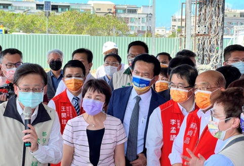 111年4月29日 行政院蘇貞昌院長視察活化學產土地暨臺南市科學園區發展先導計畫啟動典禮